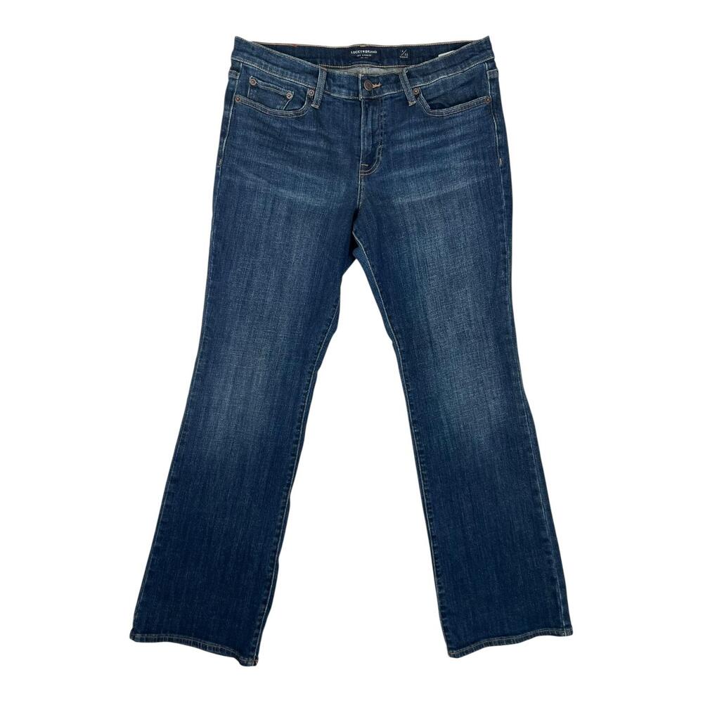Lucky Brand Sweet Boot Jeans Womens 14/32 Blue Medium Wash Classic Bootcut Denim